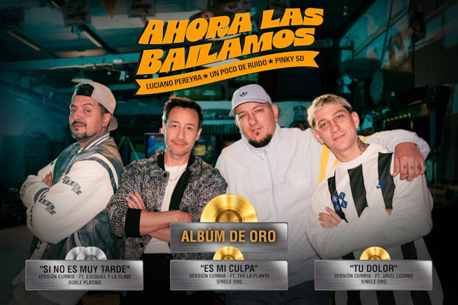 Luciano Pereyra presenta “Ahora las bailamos”, su nuevo álbum