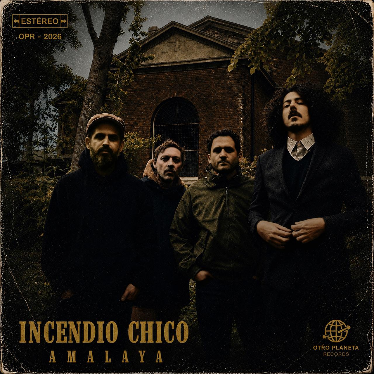 Incendio Chico presenta “Amalaya”, su nuevo álbum grabado en Abbey Road